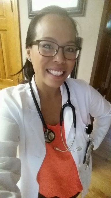 licensed nurse practitioner selfie