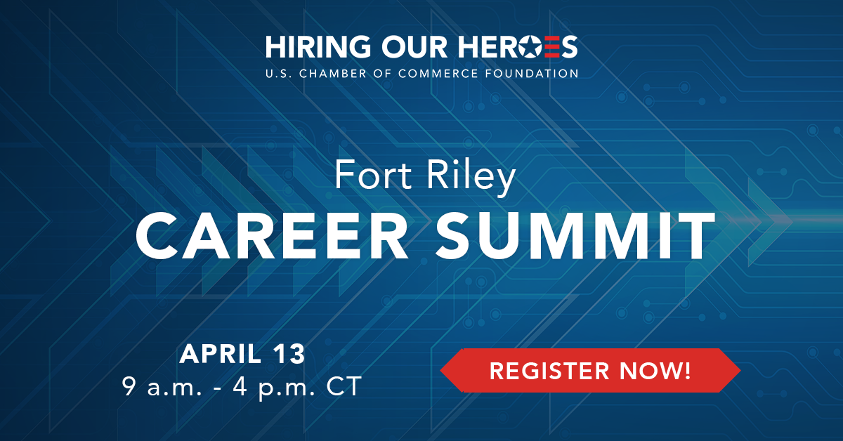 Fort Riley Career Summit Social Mediat graphic