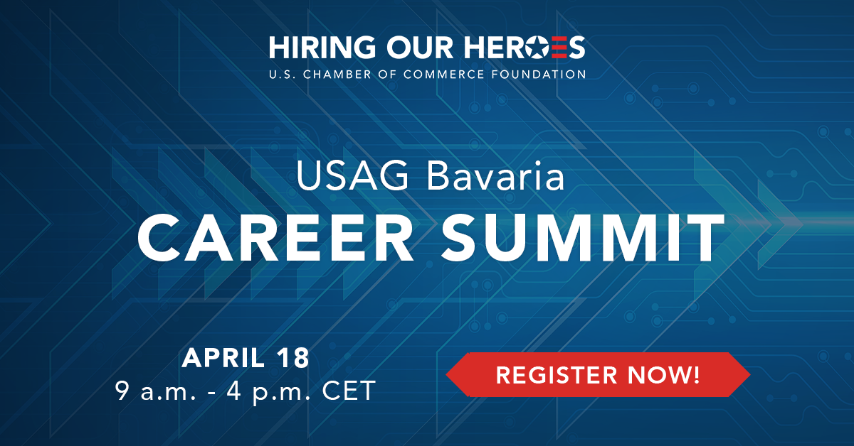 USAG Bavaria Career Summit social media graphic