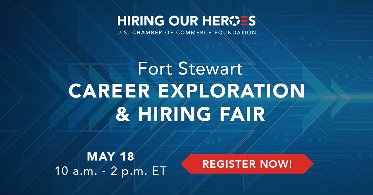 Fort Steward Career Exploration & Hiring Fair social media graphic