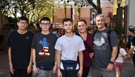 Air Force family visits Hollywood Studios in Florida