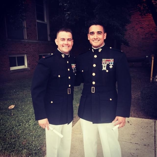two Marines