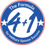 4+1 - The Formula for Military Spouse Success Badge Icon