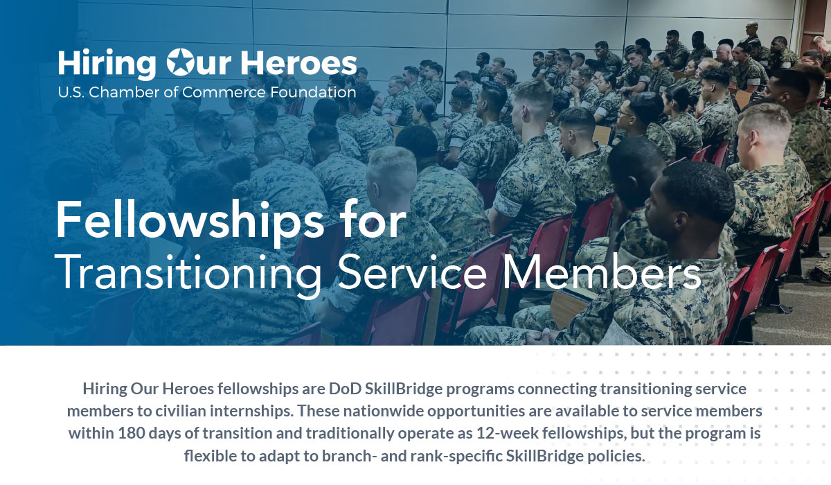 Fellowships for Transitioning Service Members
