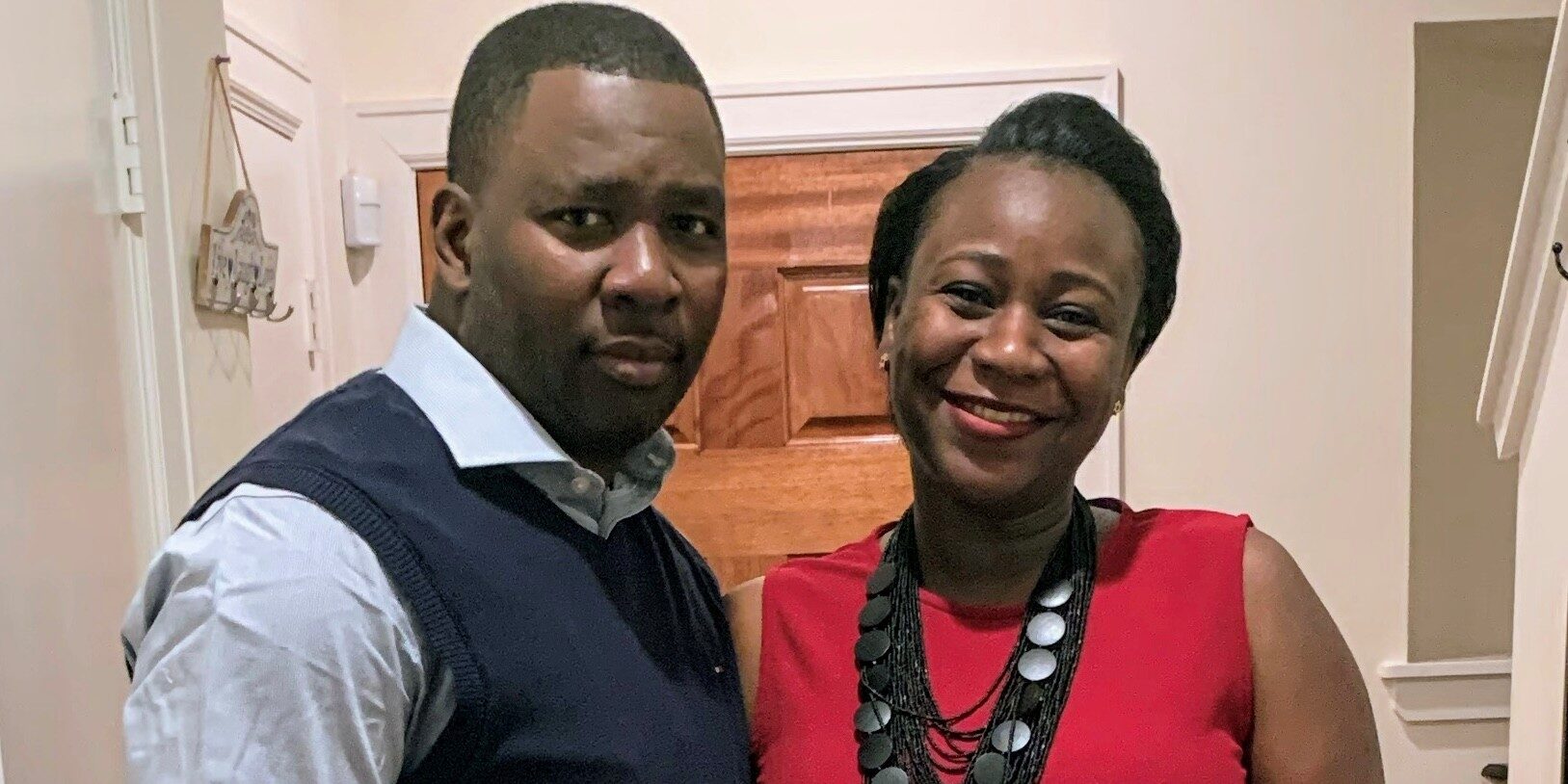 Picture of Ami Camara and her husband.