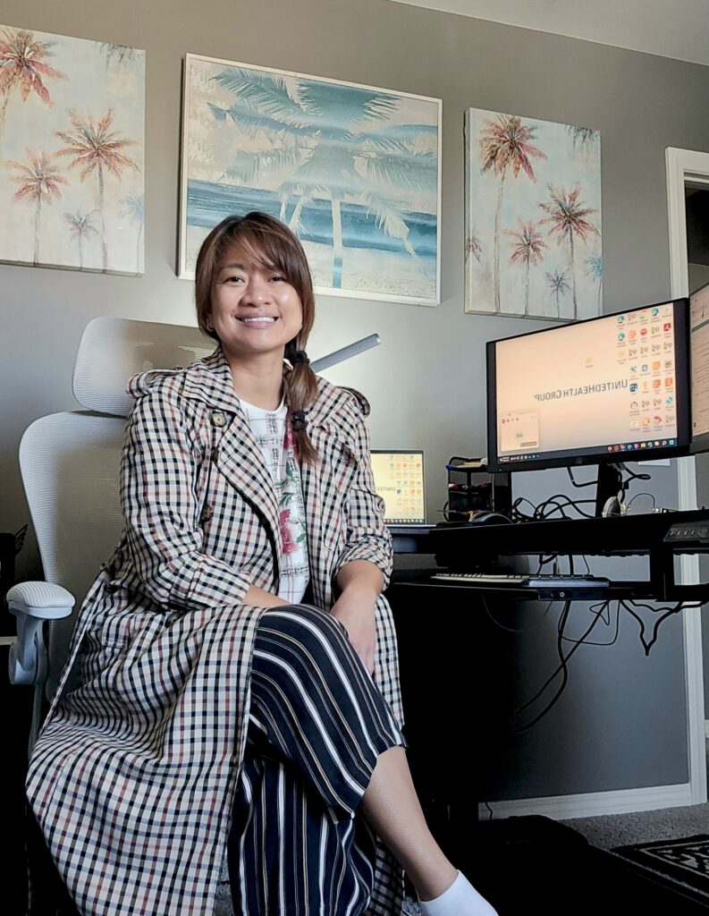 Arra Guevarra, a military spouse and healthcare professional, shares her journey back to the workforce.